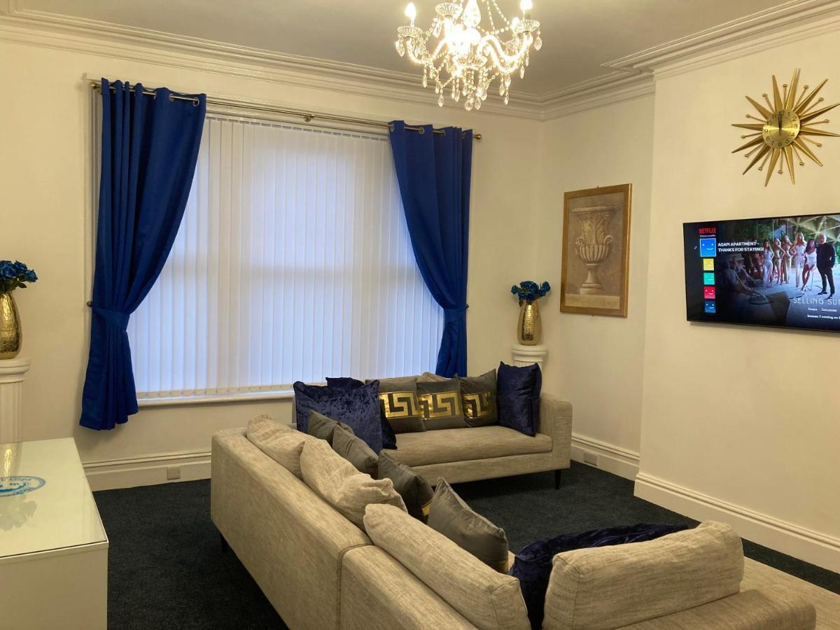 Agapi Apartment - Sea View Sleeps Ten Blackpool Esterno foto